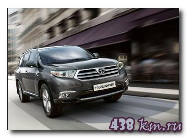 Технические характеристики Toyota Highlander Технические характеристики Toyota Highlander